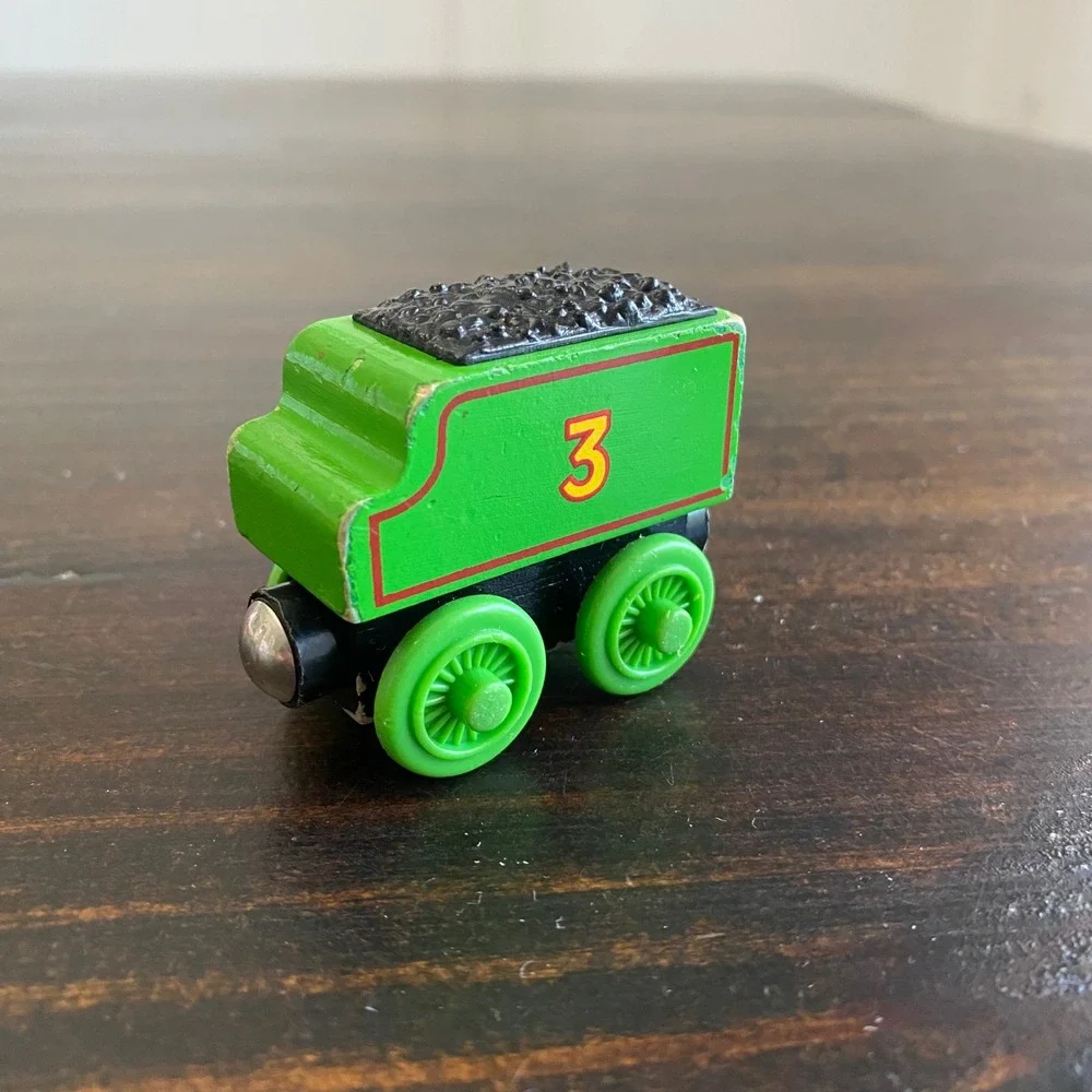 Thomas & Friends‎ Wooden Railway Henry's Tender Green Coal Car Number 3 3069WJ00